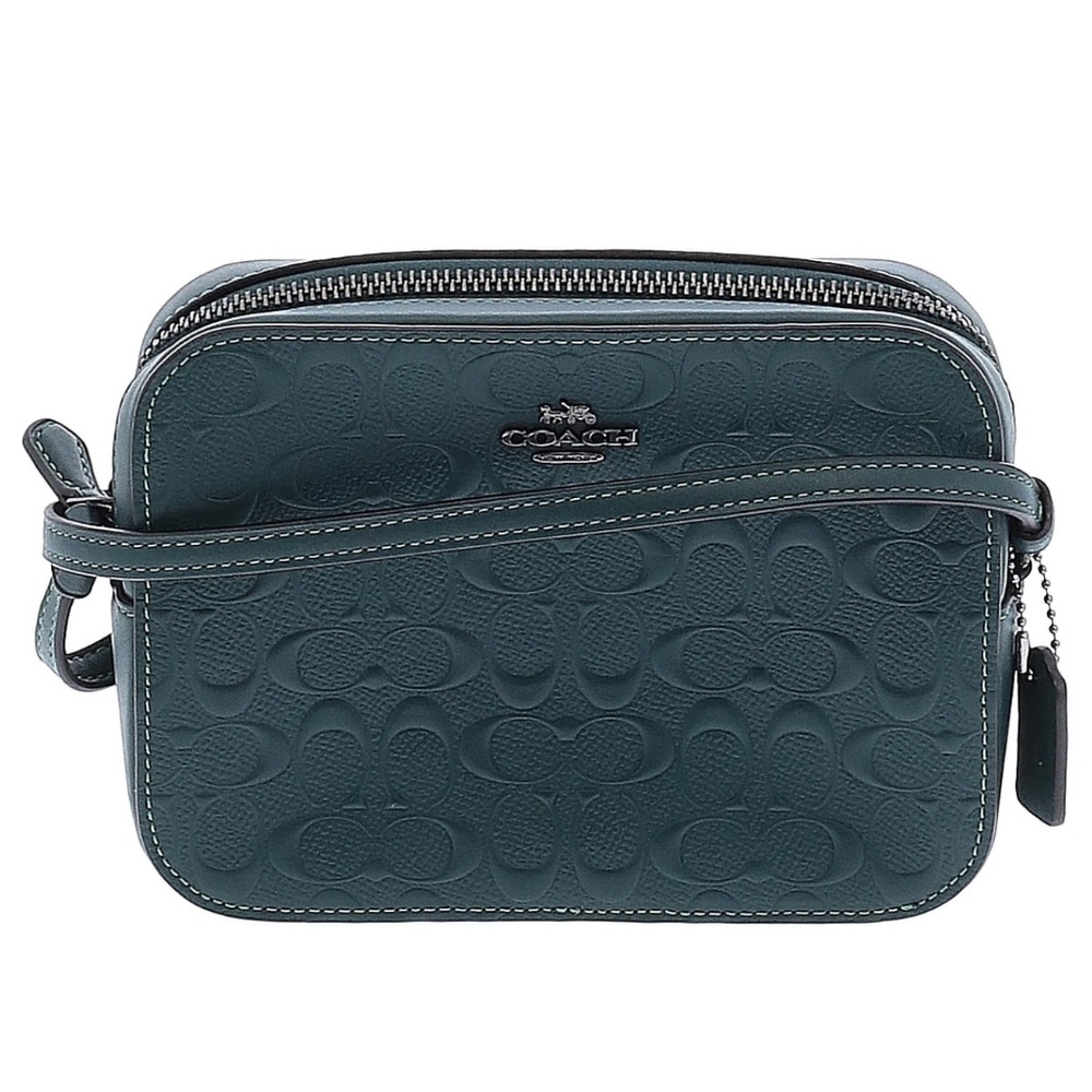 Coach Mini Camera Bag in Signature Leather
